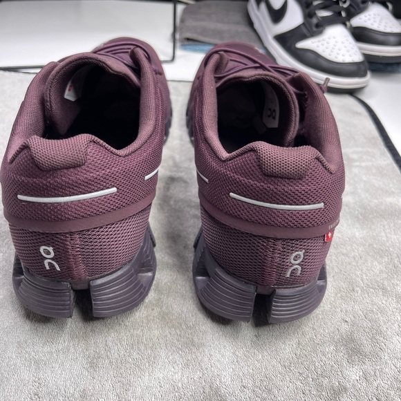 On Cloud Monochrome Shoes Size 11.5 Men's Color: Mulberry - Picture 8 of 11